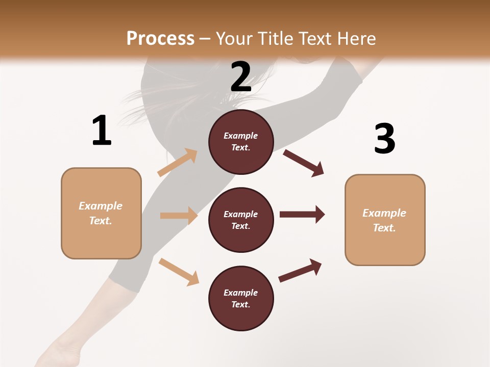 Balance Fashion Fitness PowerPoint Template