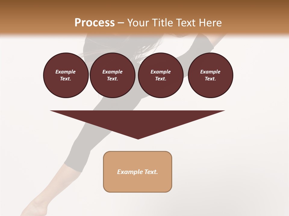 Balance Fashion Fitness PowerPoint Template