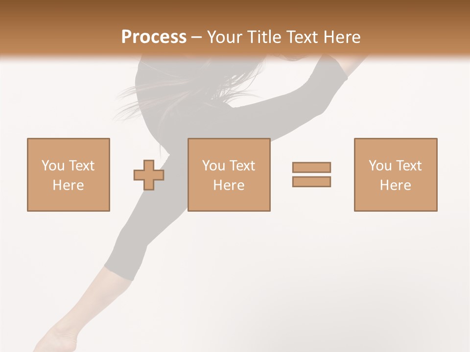 Balance Fashion Fitness PowerPoint Template