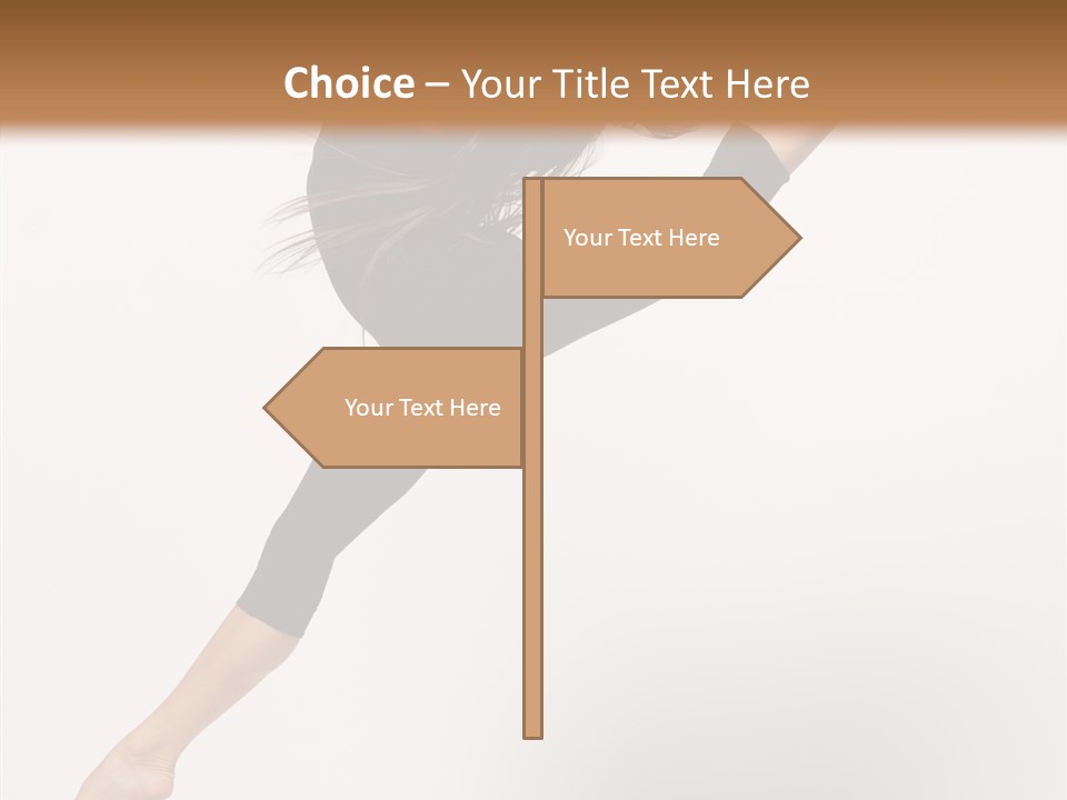 Balance Fashion Fitness PowerPoint Template