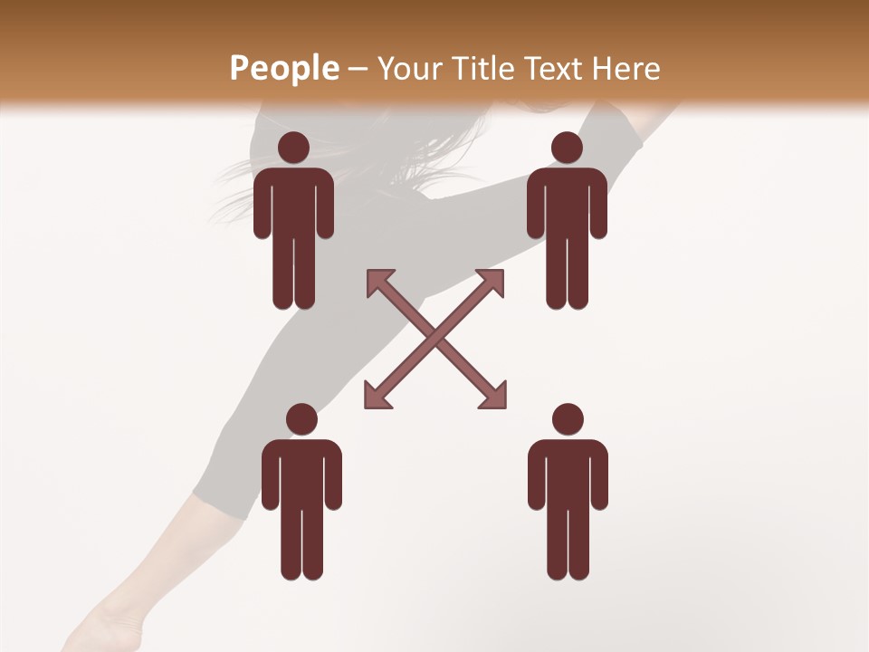 Balance Fashion Fitness PowerPoint Template