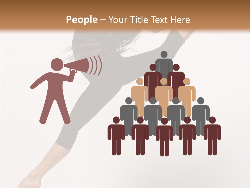 Balance Fashion Fitness PowerPoint Template