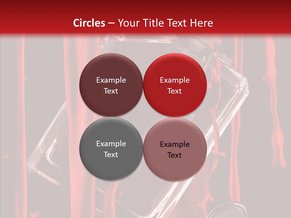 Elegance Background Transparent PowerPoint Template