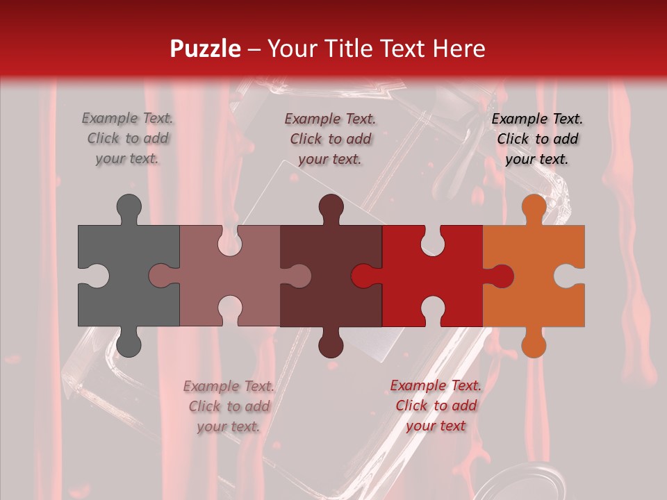 Elegance Background Transparent PowerPoint Template