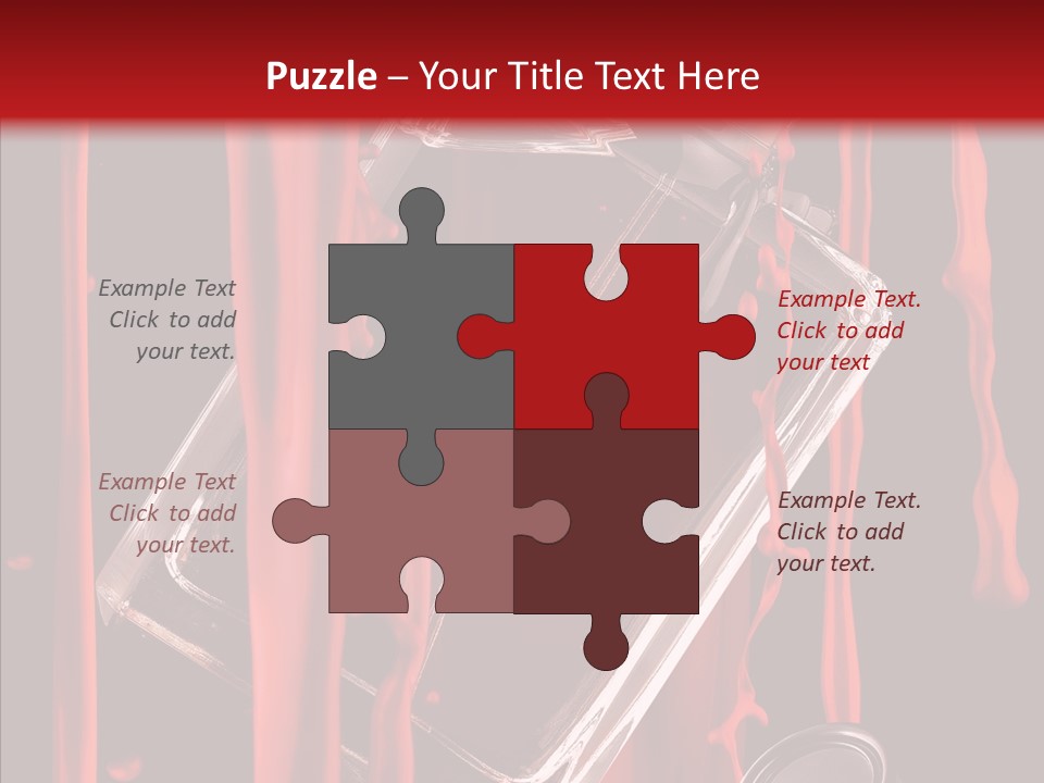 Elegance Background Transparent PowerPoint Template