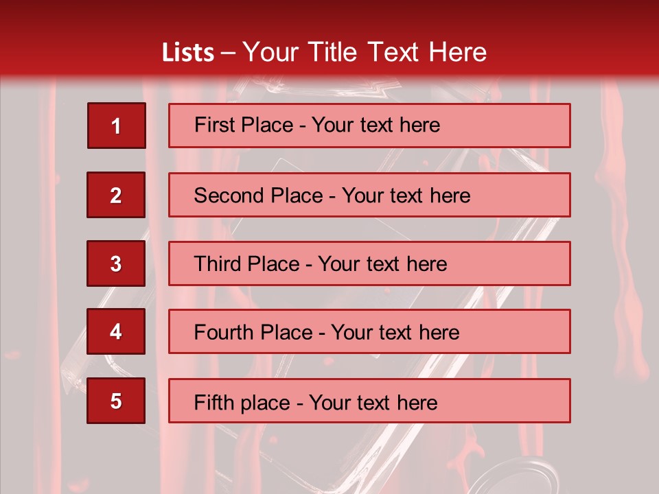 Elegance Background Transparent PowerPoint Template