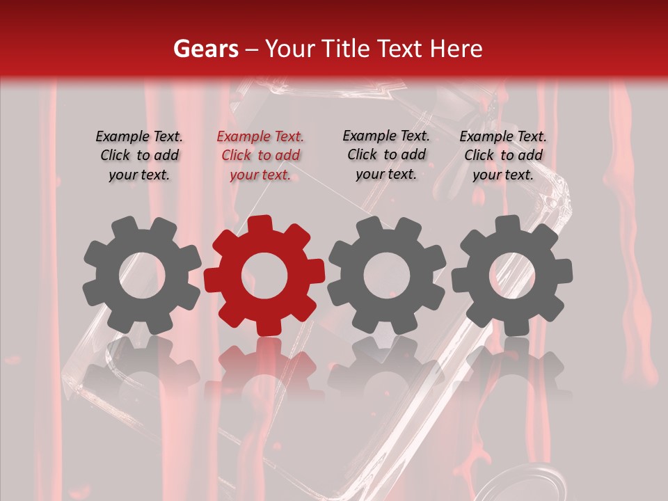 Elegance Background Transparent PowerPoint Template