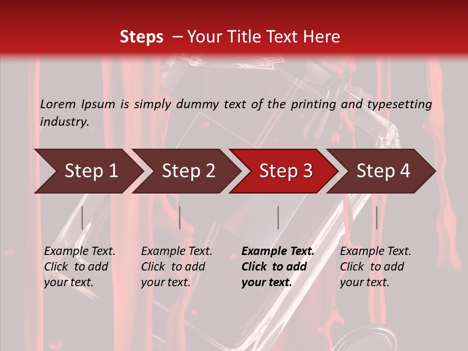 Elegance Background Transparent PowerPoint Template