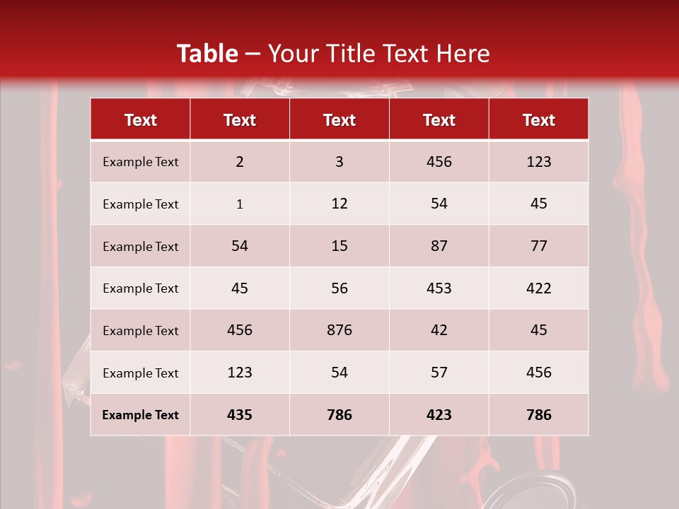 Elegance Background Transparent PowerPoint Template