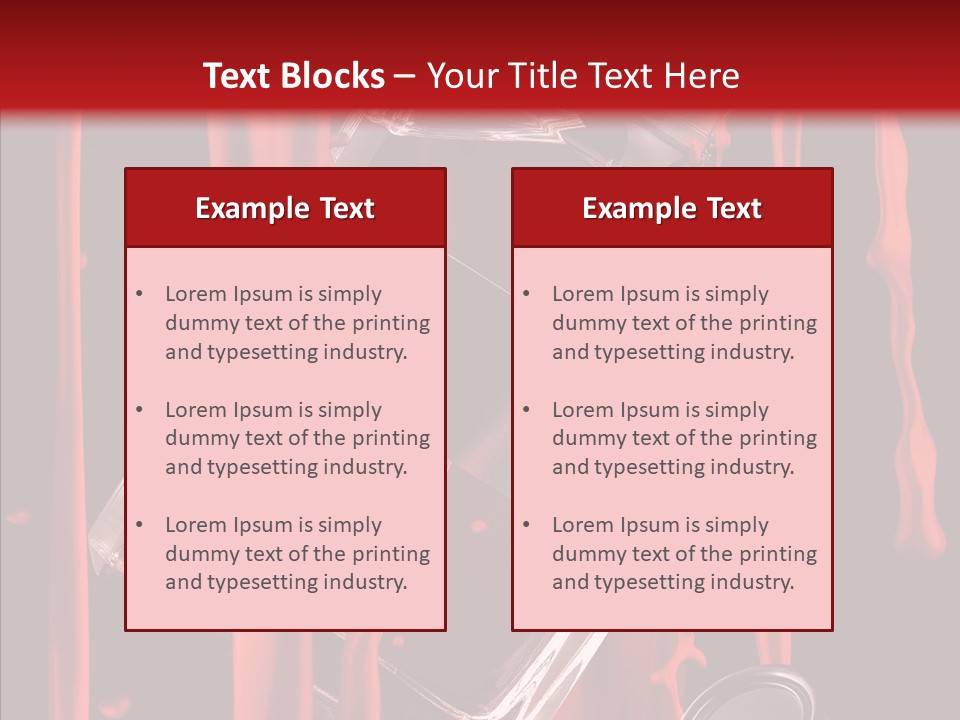 Elegance Background Transparent PowerPoint Template