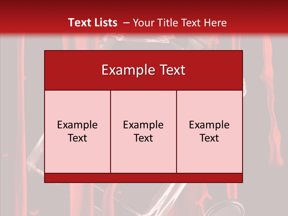 Elegance Background Transparent PowerPoint Template