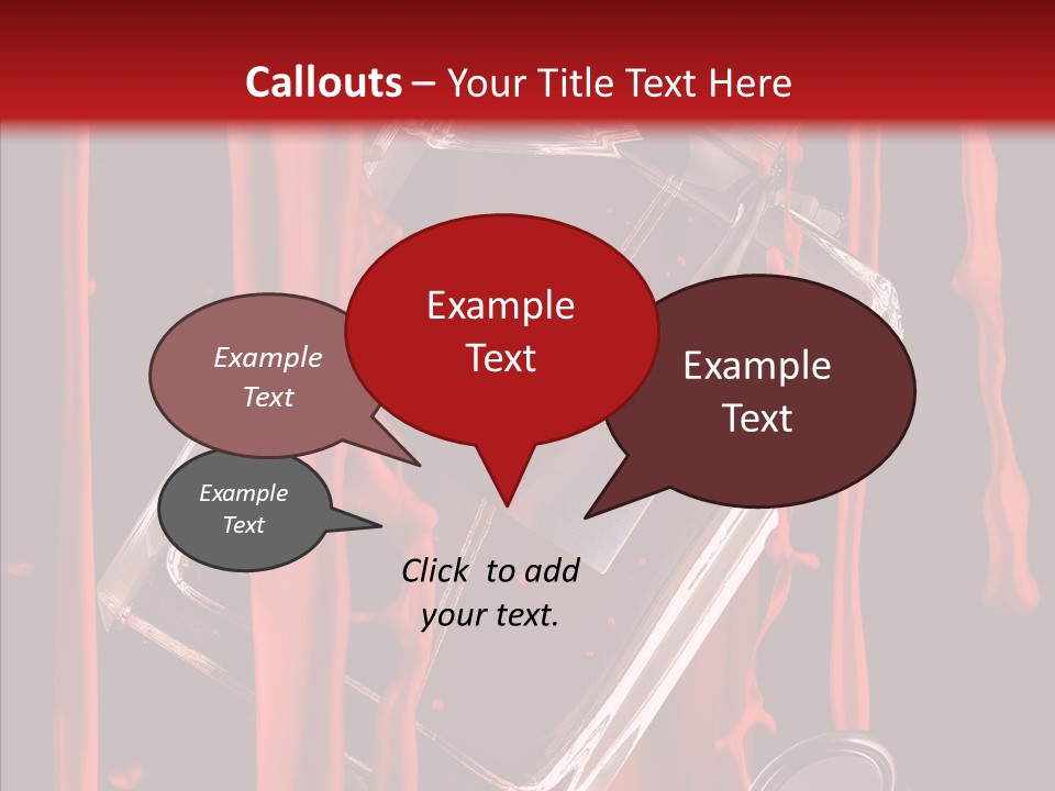 Elegance Background Transparent PowerPoint Template