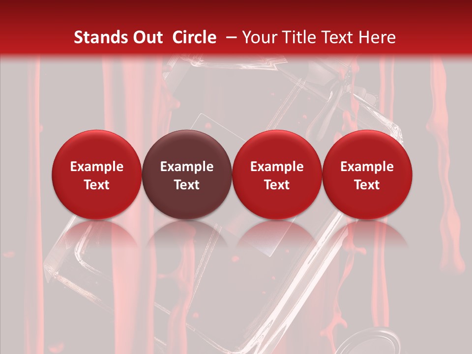 Elegance Background Transparent PowerPoint Template