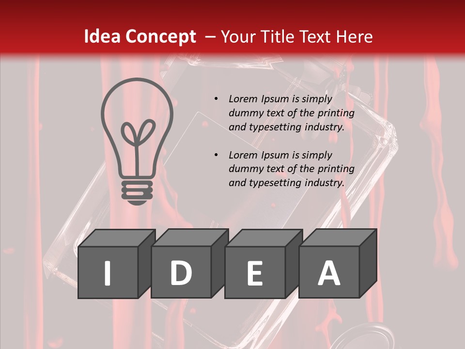 Elegance Background Transparent PowerPoint Template