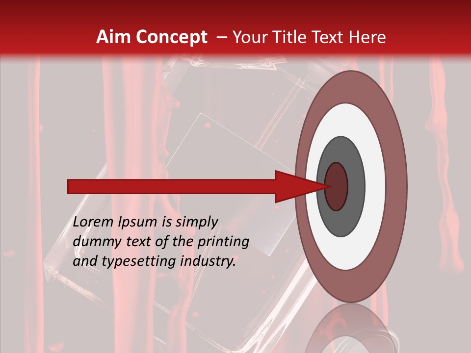 Elegance Background Transparent PowerPoint Template