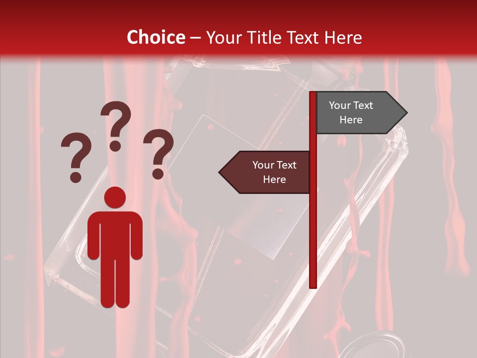 Elegance Background Transparent PowerPoint Template
