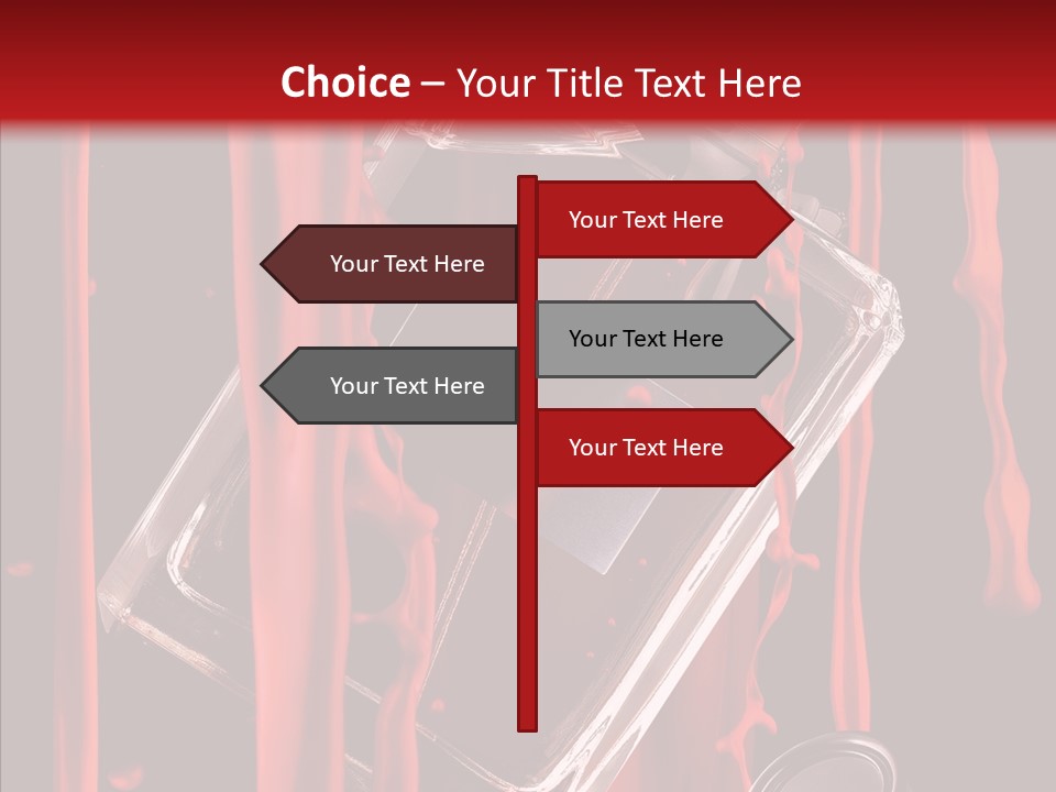 Elegance Background Transparent PowerPoint Template