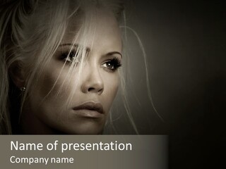 Person Cosmetic Human PowerPoint Template