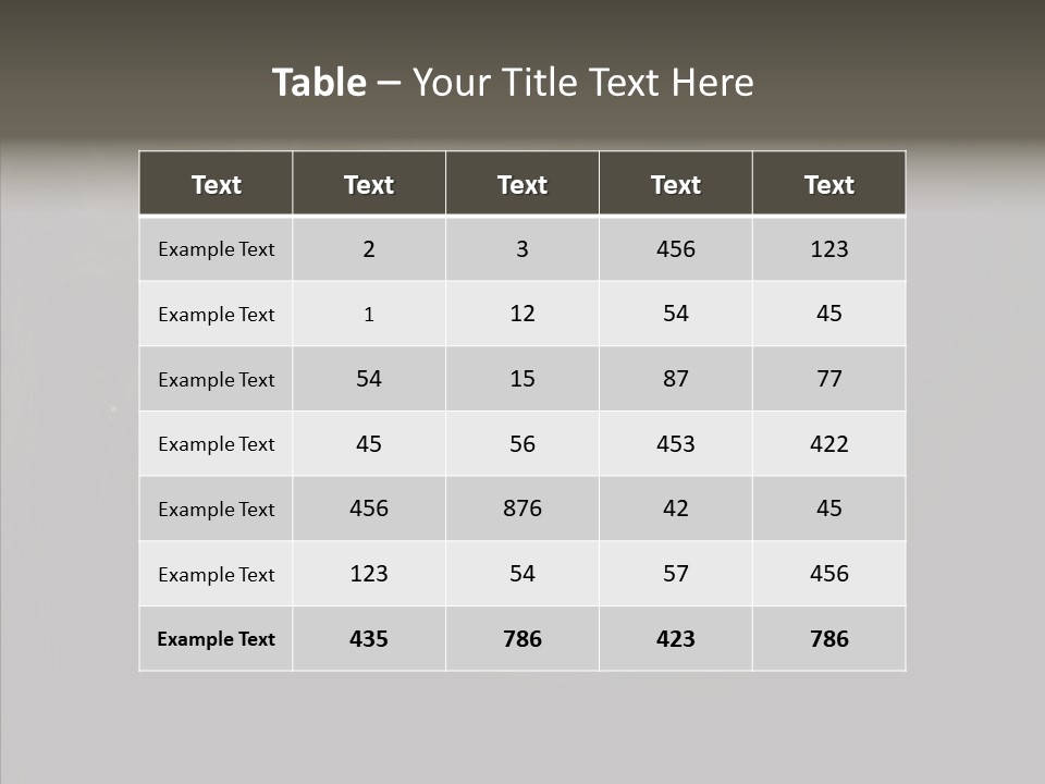 Person Cosmetic Human PowerPoint Template
