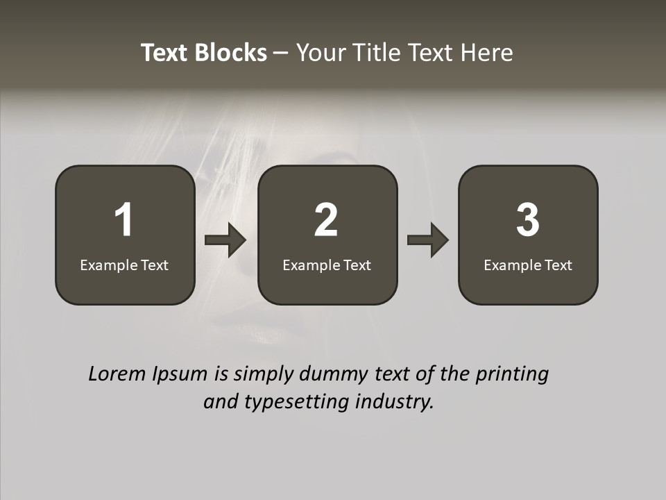 Person Cosmetic Human PowerPoint Template