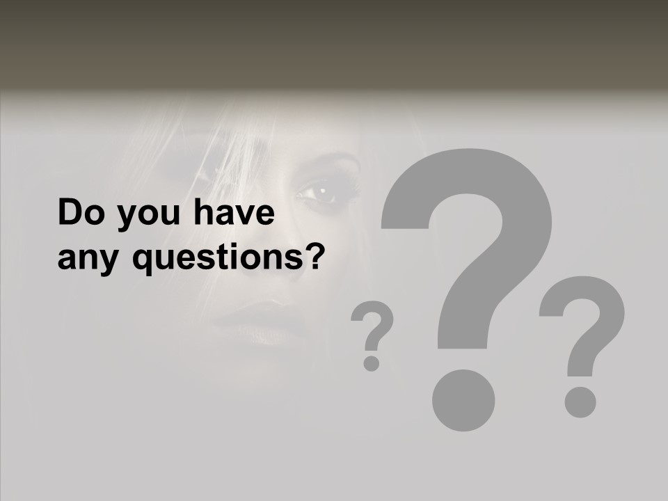 Person Cosmetic Human PowerPoint Template