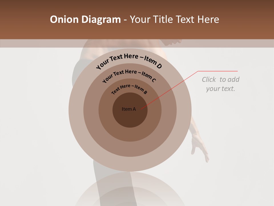 Gymnastic Acrobat Posing PowerPoint Template