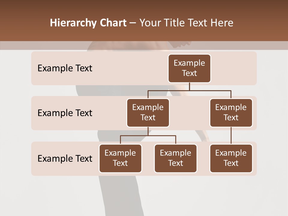 Gymnastic Acrobat Posing PowerPoint Template