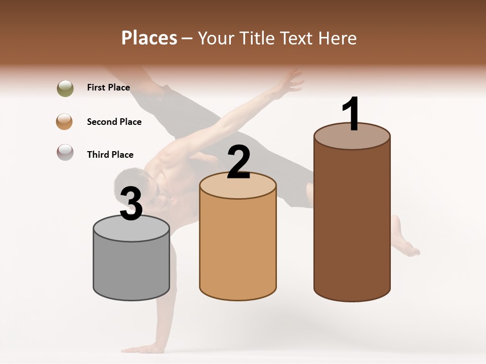 Modern Balance Flexibility PowerPoint Template