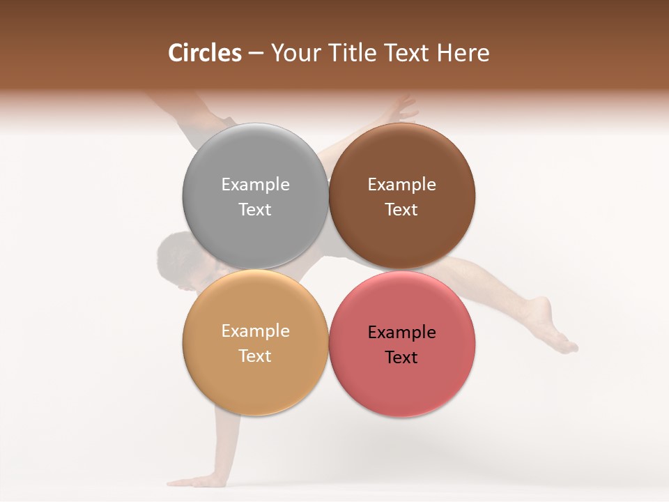 Modern Balance Flexibility PowerPoint Template