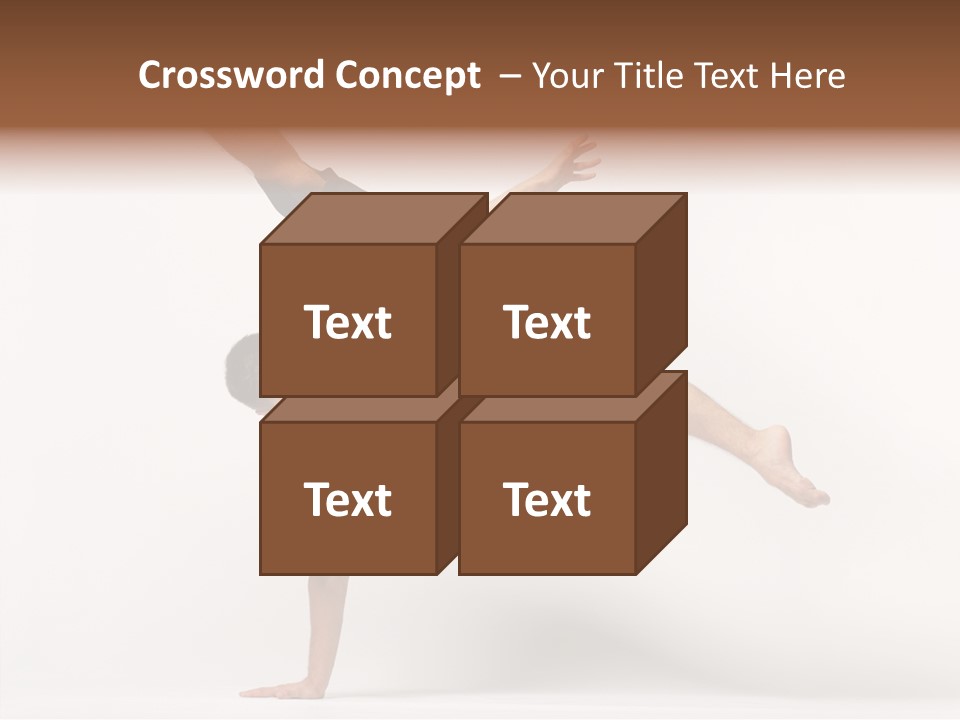 Modern Balance Flexibility PowerPoint Template