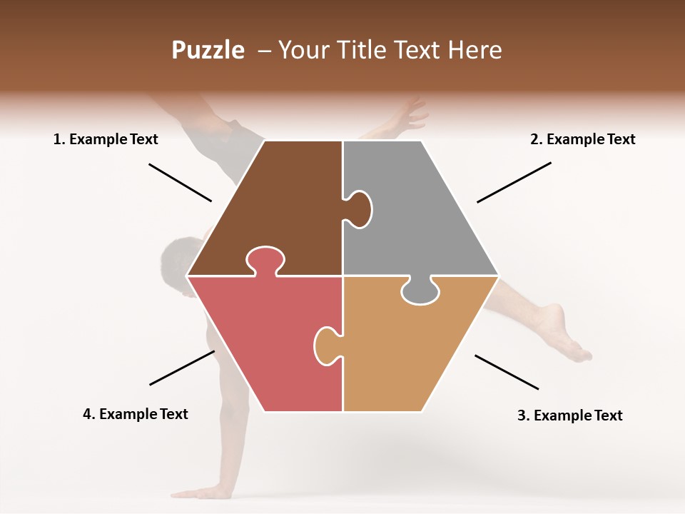 Modern Balance Flexibility PowerPoint Template