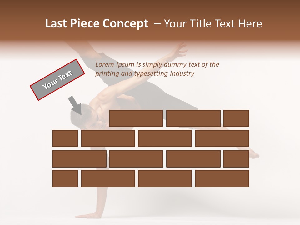 Modern Balance Flexibility PowerPoint Template