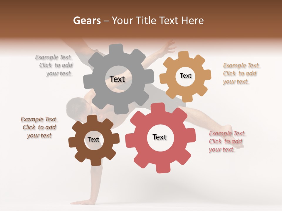 Modern Balance Flexibility PowerPoint Template