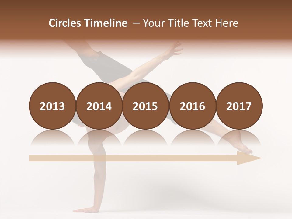 Modern Balance Flexibility PowerPoint Template