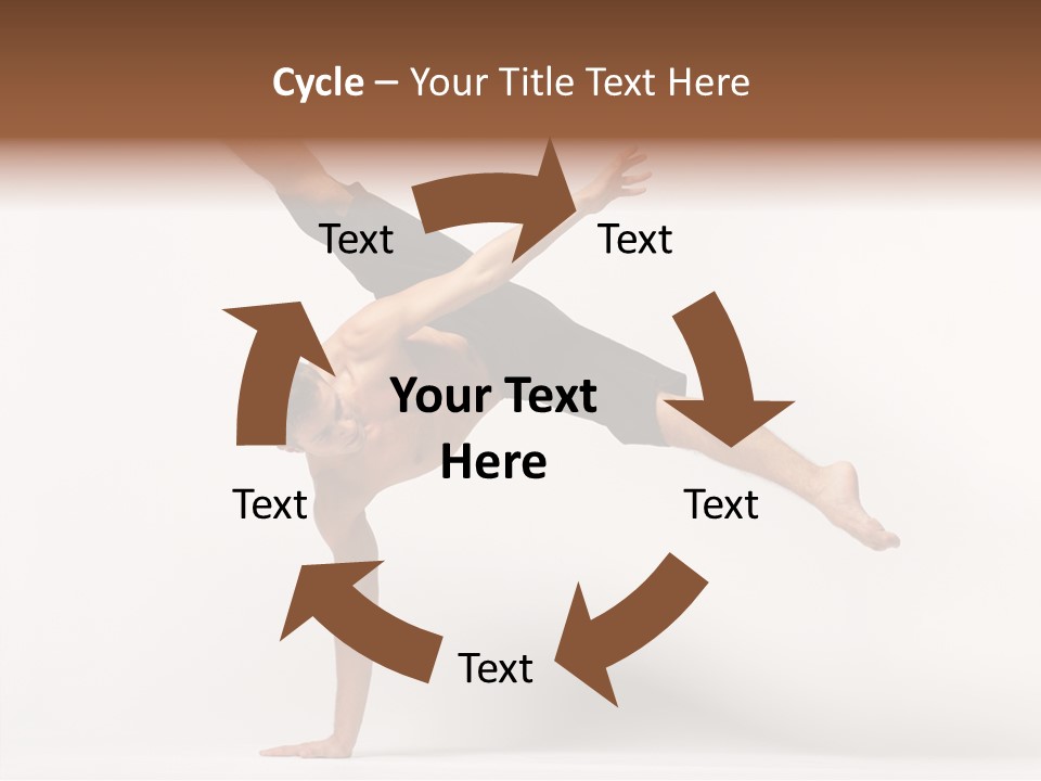 Modern Balance Flexibility PowerPoint Template