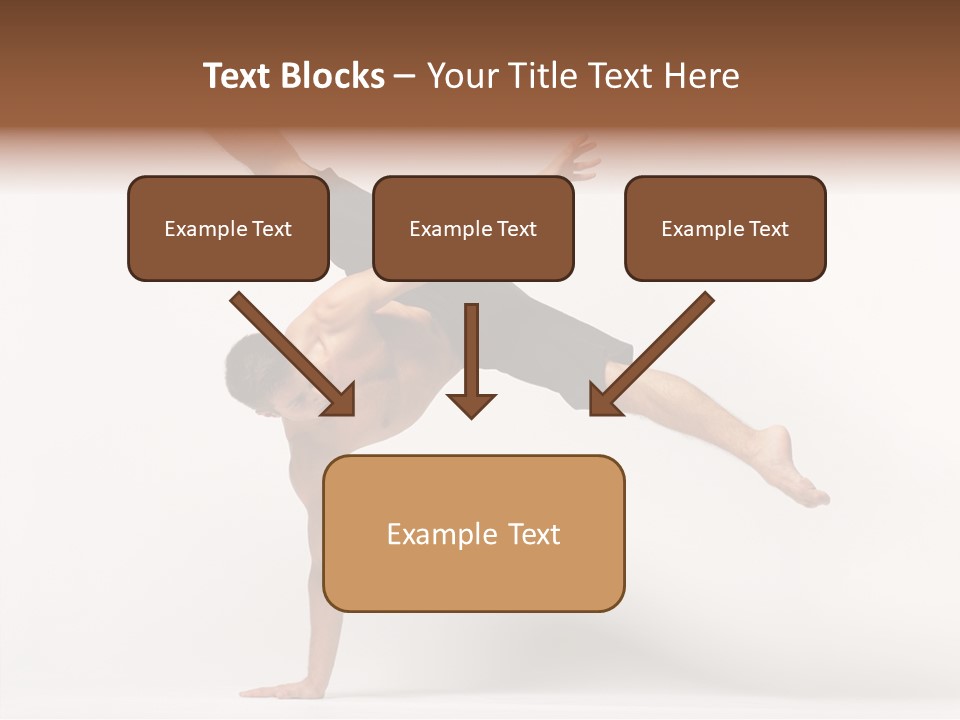 Modern Balance Flexibility PowerPoint Template