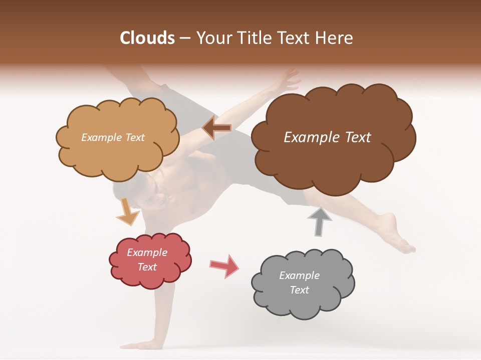 Modern Balance Flexibility PowerPoint Template