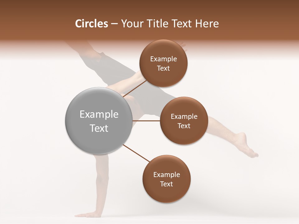 Modern Balance Flexibility PowerPoint Template