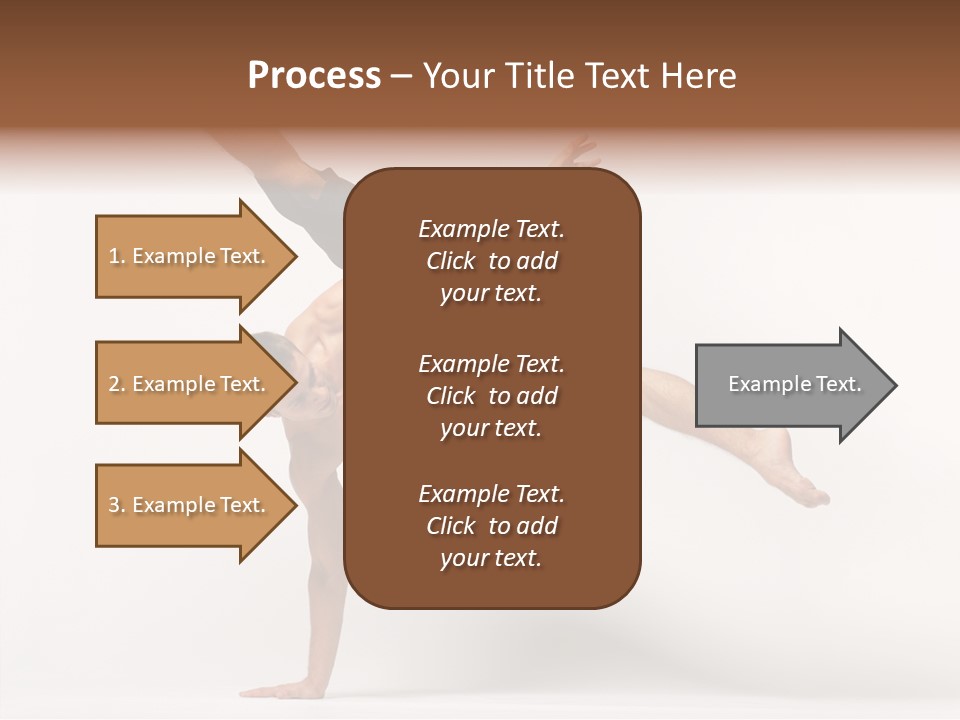 Modern Balance Flexibility PowerPoint Template