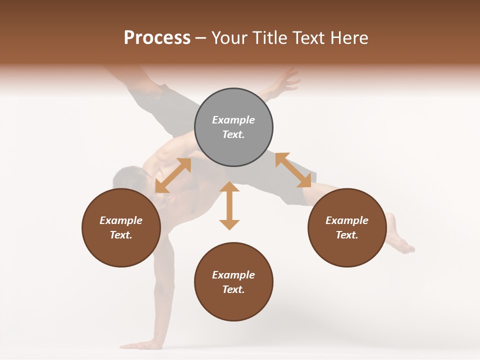 Modern Balance Flexibility PowerPoint Template