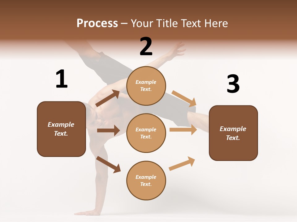 Modern Balance Flexibility PowerPoint Template