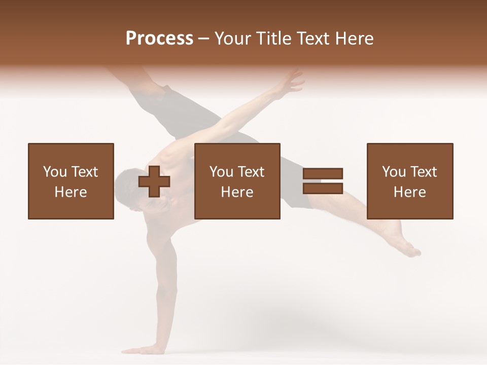 Modern Balance Flexibility PowerPoint Template