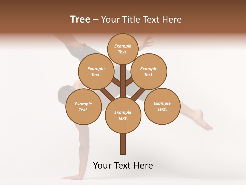 Modern Balance Flexibility PowerPoint Template