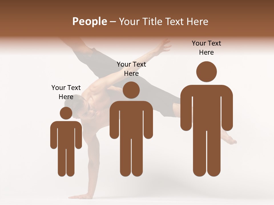 Modern Balance Flexibility PowerPoint Template