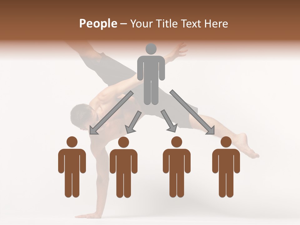 Modern Balance Flexibility PowerPoint Template