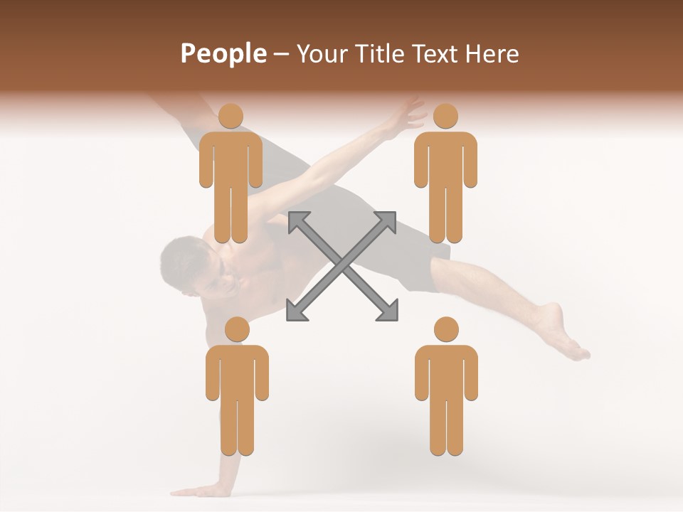 Modern Balance Flexibility PowerPoint Template