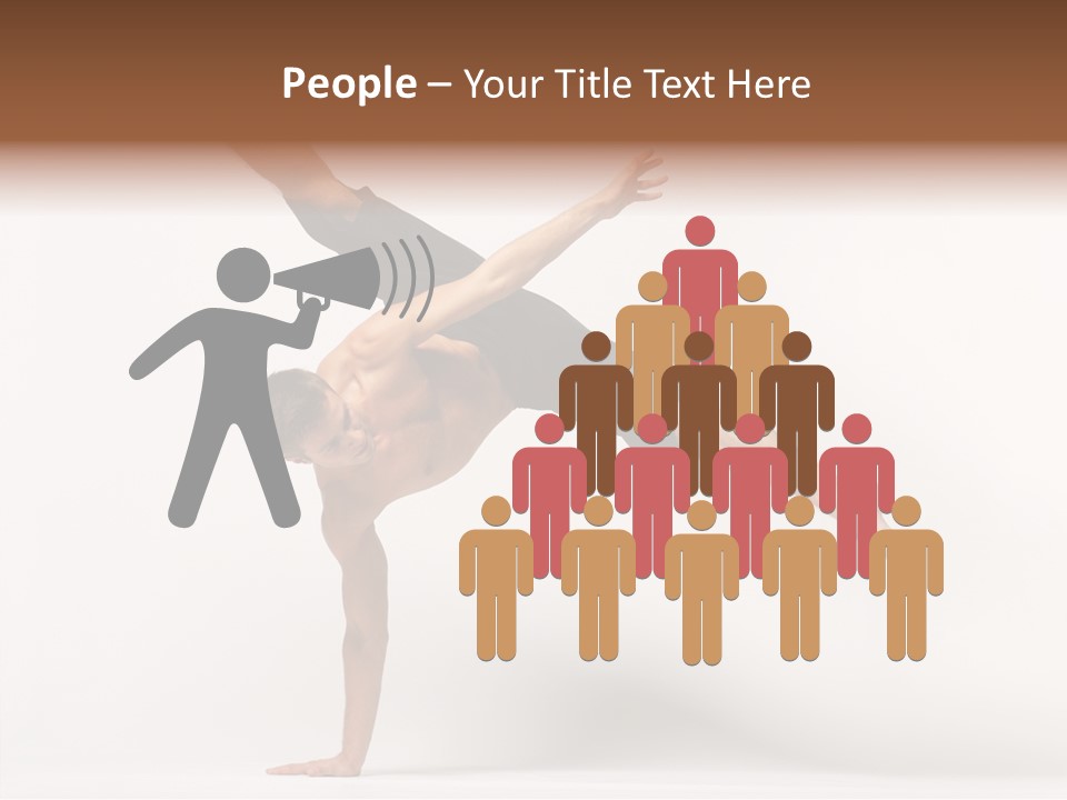 Modern Balance Flexibility PowerPoint Template