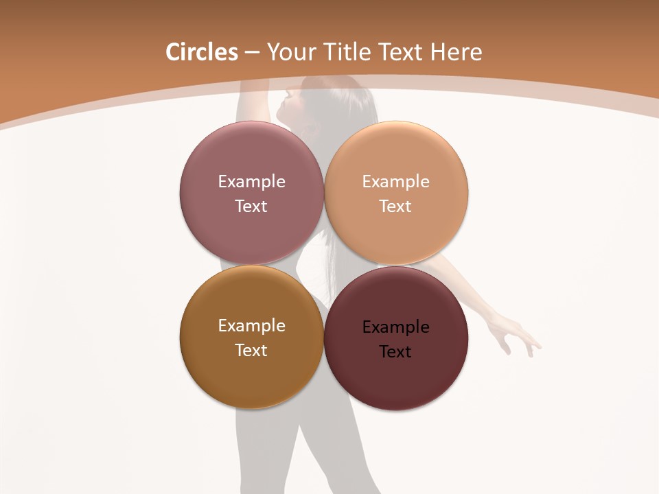 Elegance Motion Ballerina PowerPoint Template