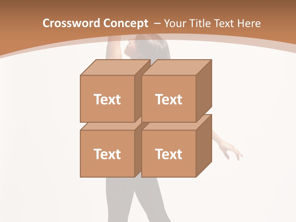 Elegance Motion Ballerina PowerPoint Template