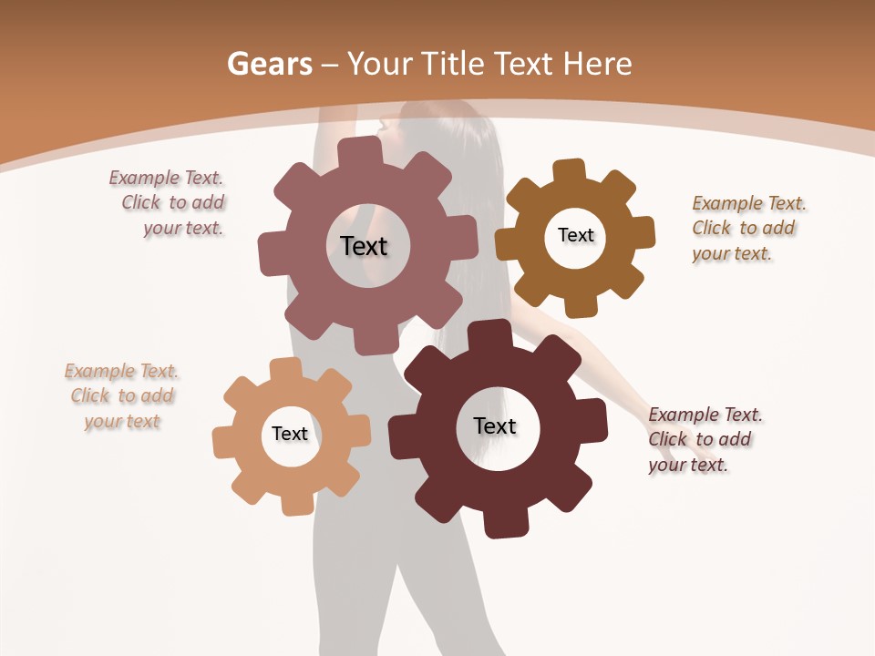 Elegance Motion Ballerina PowerPoint Template